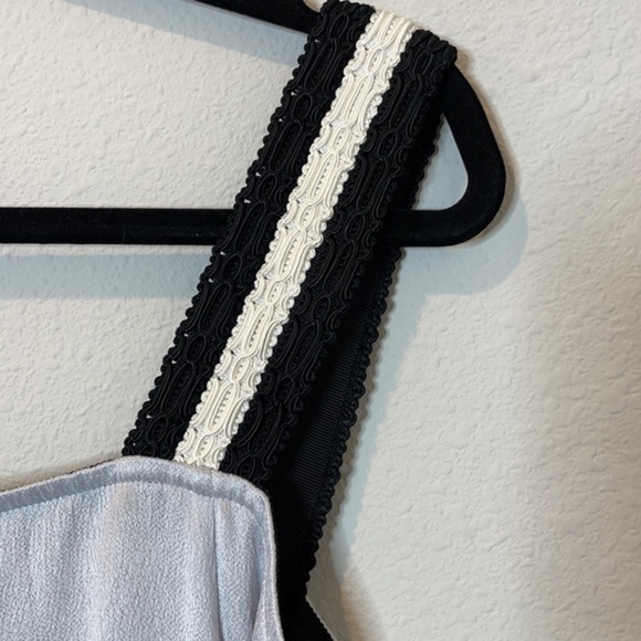 NWT Adeam Lace Up Pleated Slip Dress - Picture 10 of 16